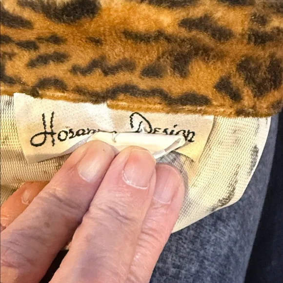 Leopard Print Hosanna Design Women's 2 Piece Skirt Suit Sz 2X - Picture 7 of 10